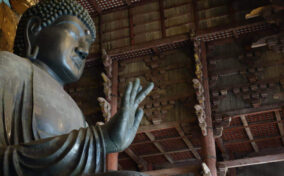 Giant Statue Of Great Buddha Todaiji Temple, Nara, Japan = Adobe Stock