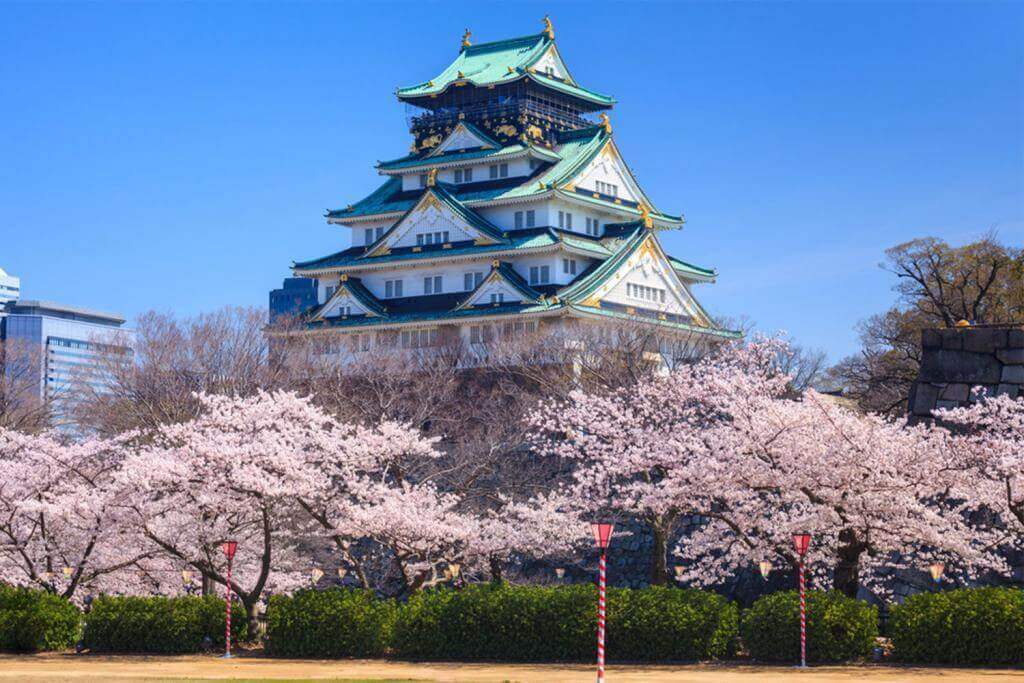 Osaka Castle, Japan = Shutterstock