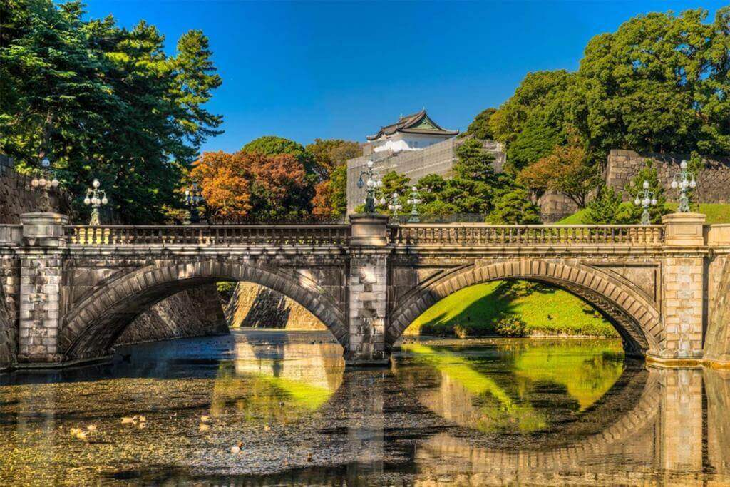 View of the Imperial Palace, Tokyo. Japan = Shutterstock