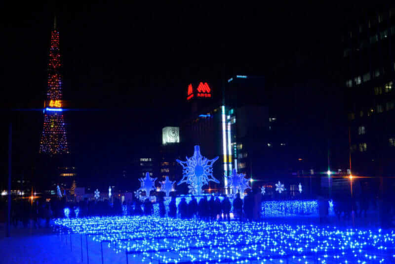 From mid-November to mid-March, the city of Sapporo is decorated with beautiful illumination