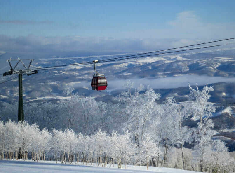 Along with Niseko, Rusutsu ski resort in Hokkaido is also growing in popularity = shutterstock