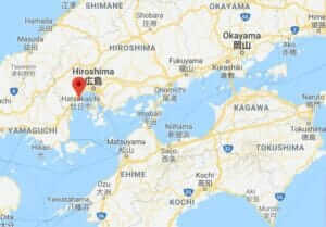 Map of Miyajima Island