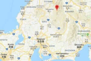 Map of Okuhida Onsengo