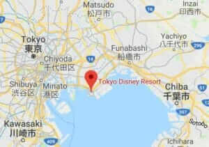 Map of Tokyo Disney Resort
