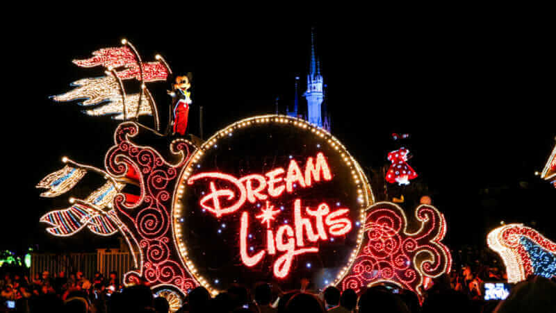Magic Electrical Parade Dream Lights in Tokyo Disneyland = shutterstock