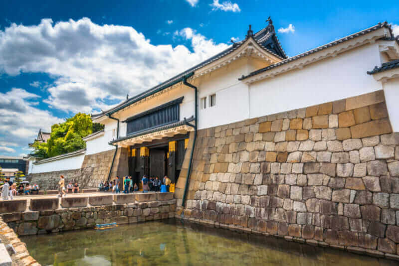 Nijo Castle = in Kyoto, Japan = shutterstock