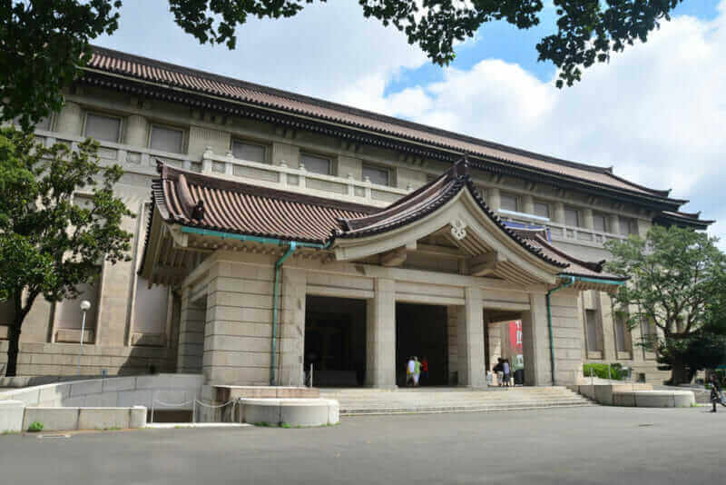 Tokyo National Musem in Tokyo, Japan on January 9, 2016 Houses the largest collection of national treasures and important cultural items in the country = shutterstock