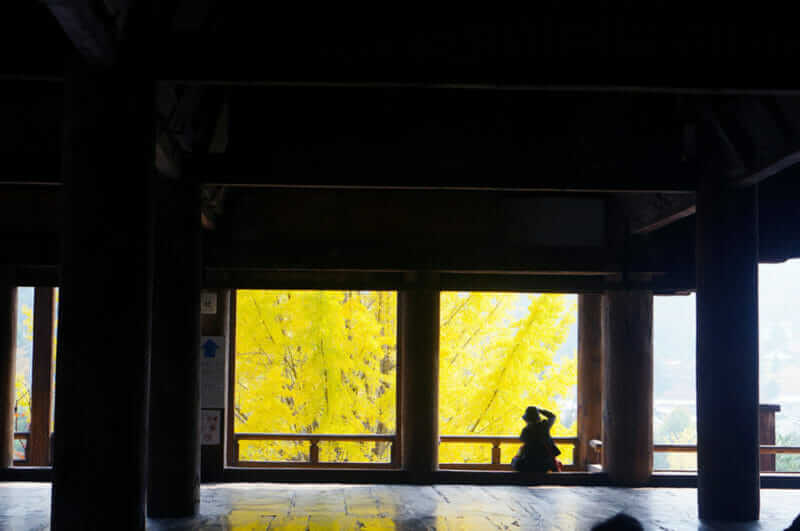 Inside Senjokaku Temple, Miyajima Island, Japan = shutterstock