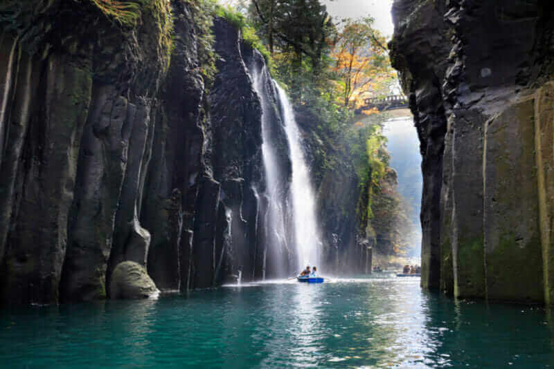 Manai Falls - Shrine of Japan,Takachiho Gorge = shutterstock