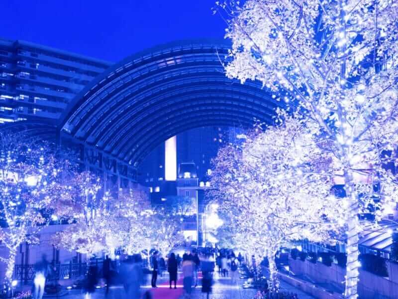 Christmas illumination of Yebisu Garden Place , Tokyo, Japan= shutterstock