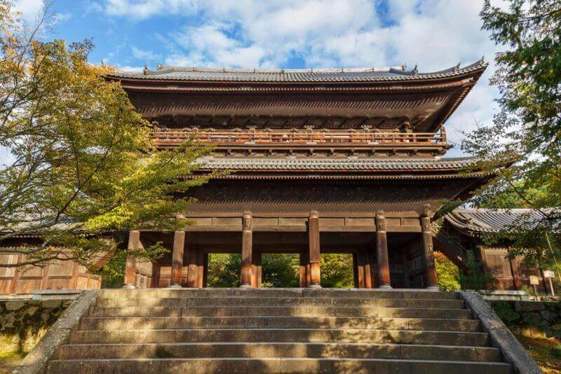 Sanmon Gate at Nanzenji Temple in Kyoto, Japan = shutterstock