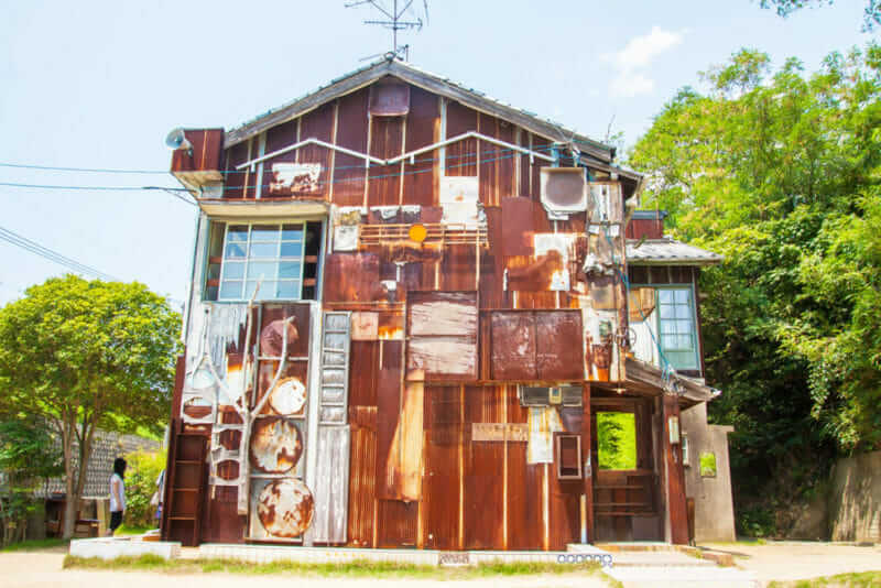 Naoshima is a famous island that there is a lot of art = shutterstock