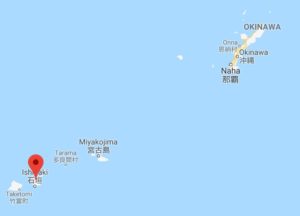 Map of Ishigakijima Island