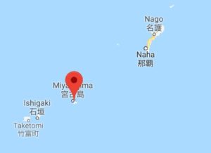Map of Miyakojima Island