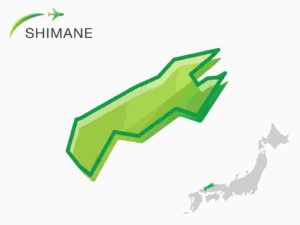 Map of Shimane