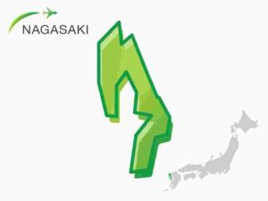 Map of Nagasaki
