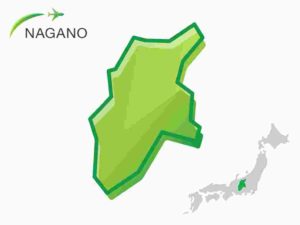Map of Nagano