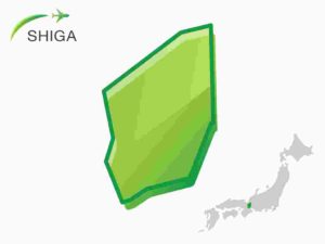 Map of Shiga