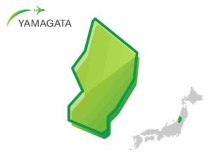 Map of Yamagata
