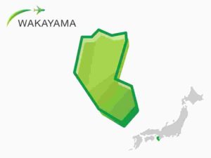 Map of Wakayama
