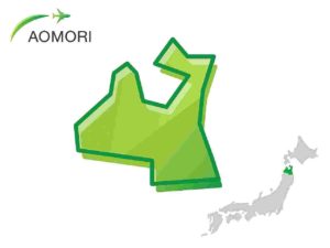 Map of Aomori