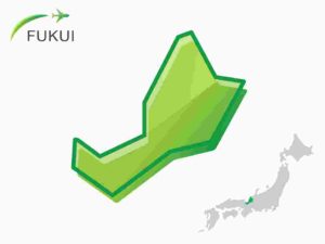 Map of Fukui