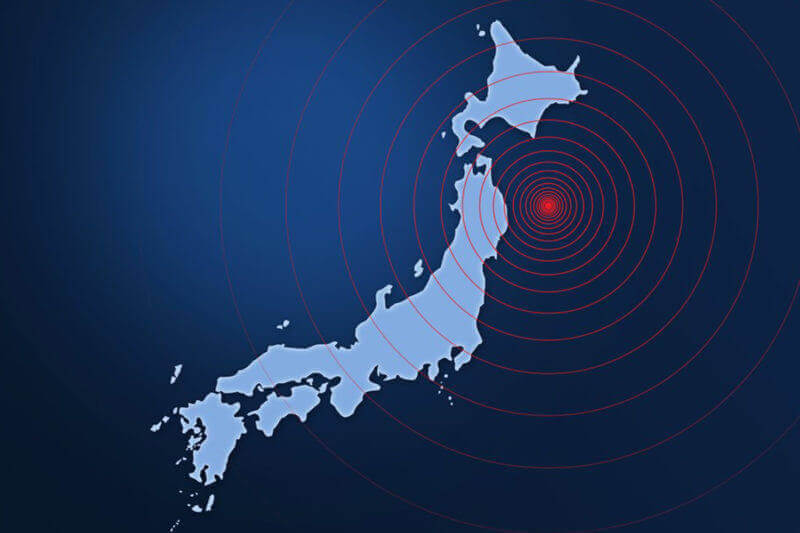 The Great East Japan Earthquake on March 11, 2011 = Shutterstock