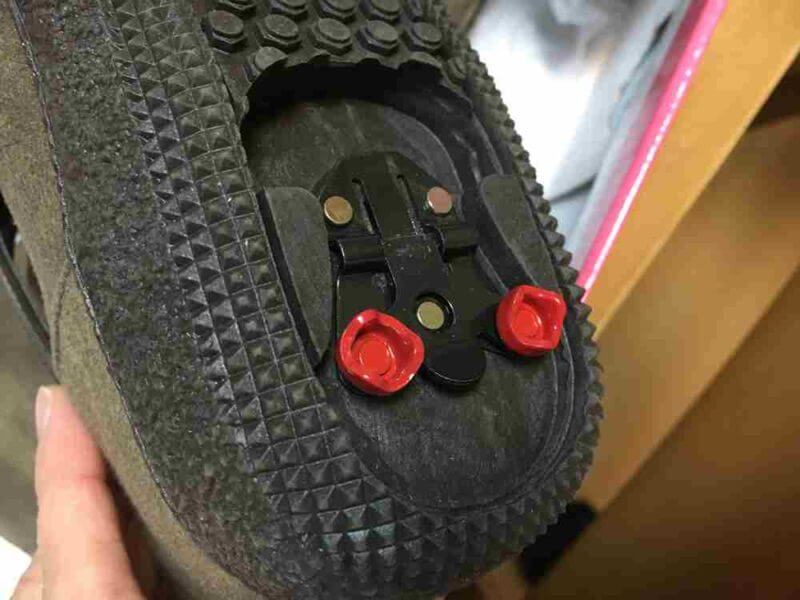 The snow boots have a non-slip finish on the soles