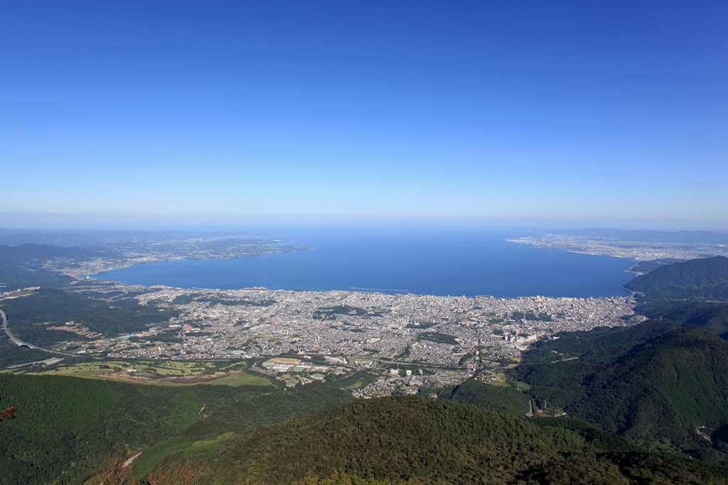 With Beppu Ropeway, you can enjoy such a magnificent landscape