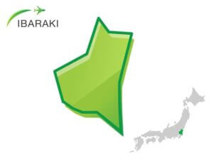 Map of Ibaraki