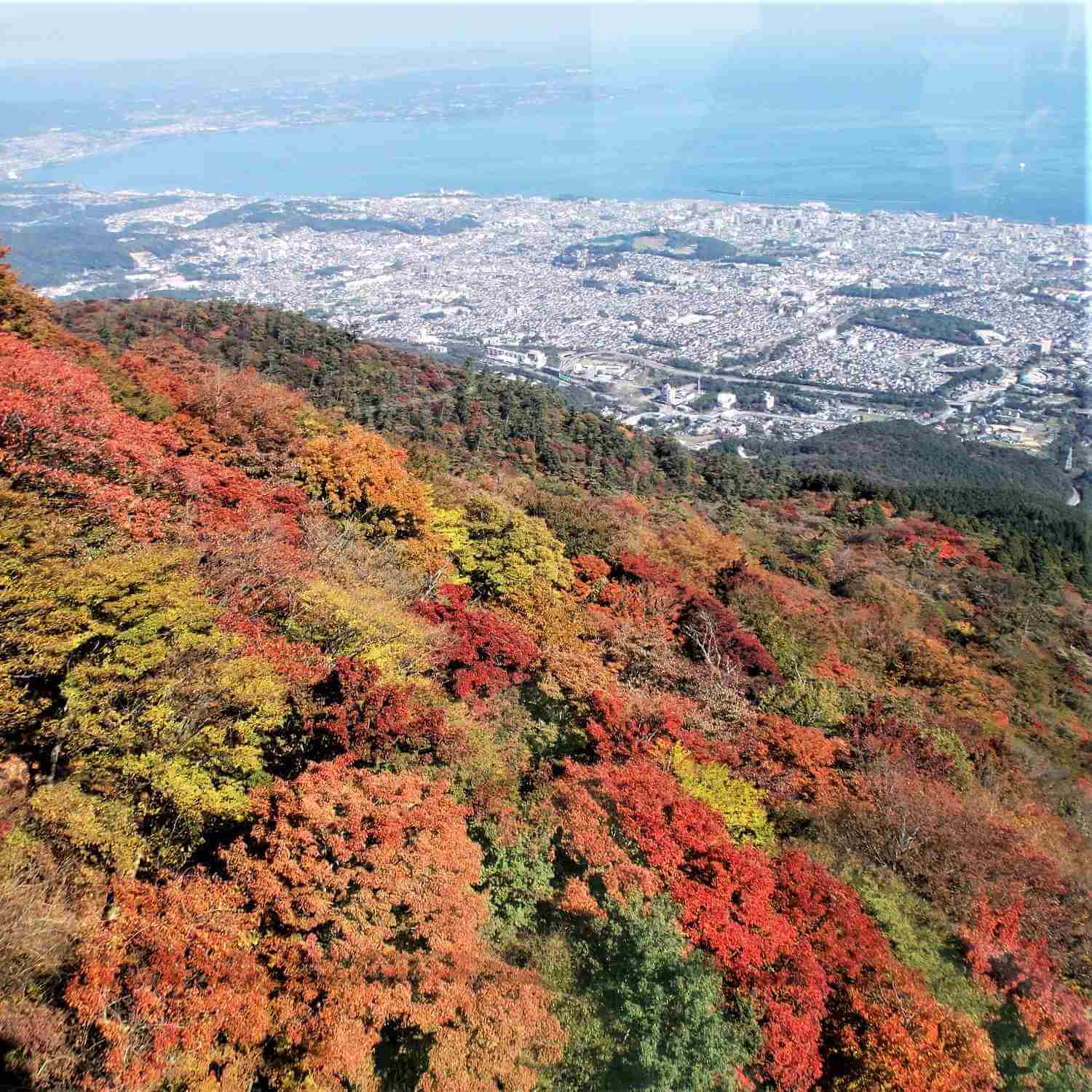 Beppu landscape in autumn1