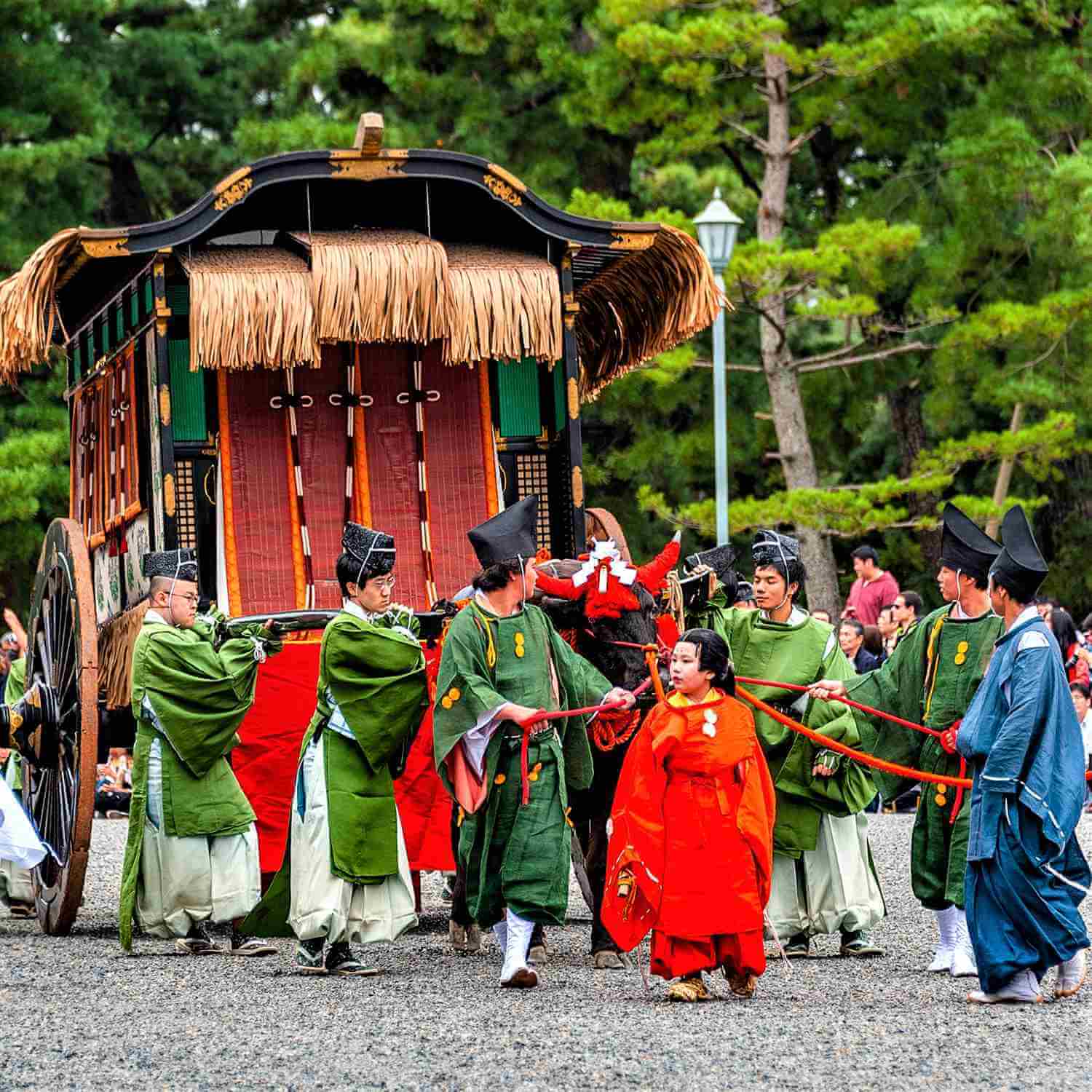 The Jidai Matsuri Festival is a traditional Japanese festival held annually on October 22 in Kyoto, Japan = Shutterstock 1