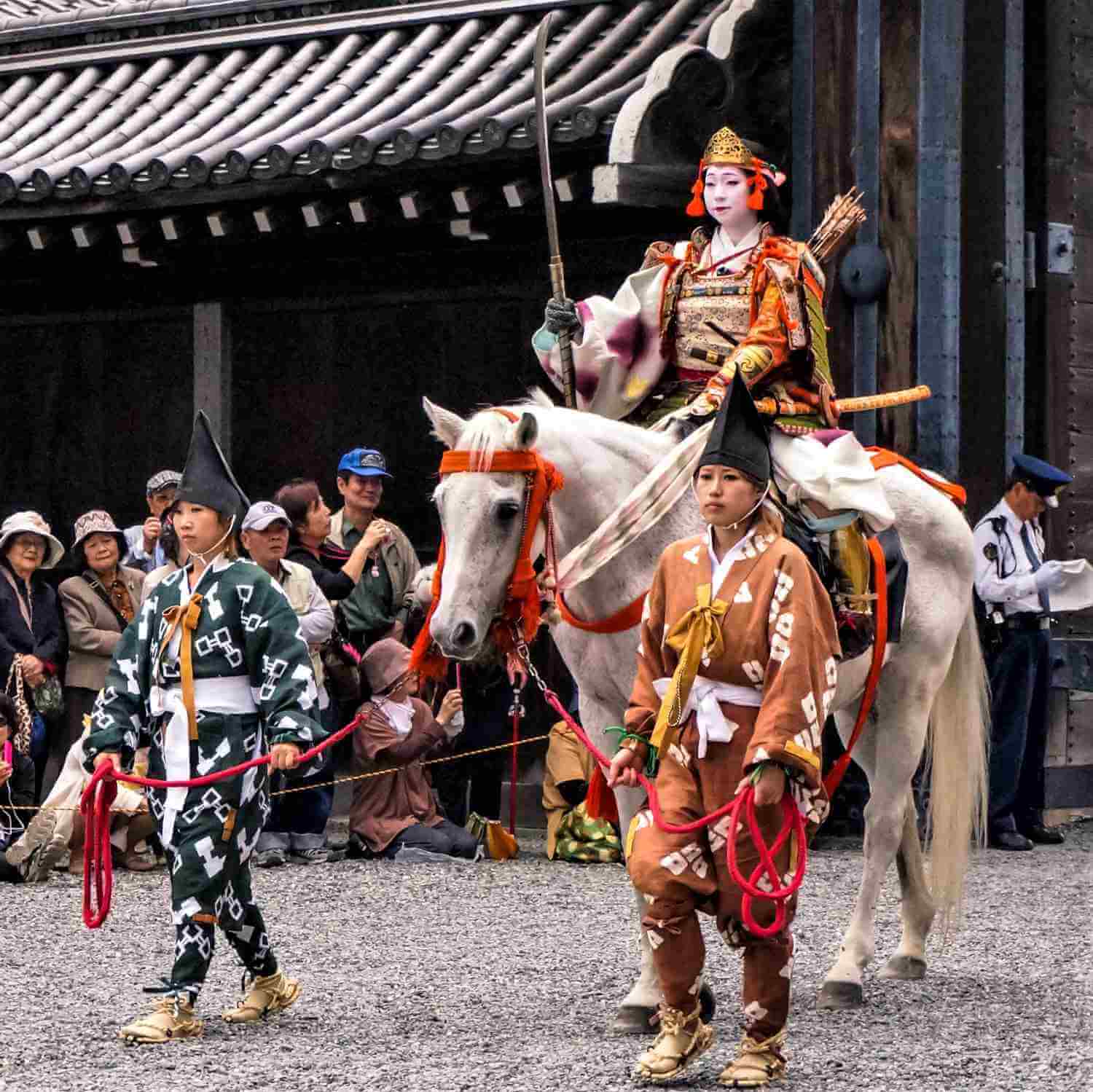 The Jidai Matsuri Festival is a traditional Japanese festival held annually on October 22 in Kyoto, Japan = Shutterstock 6