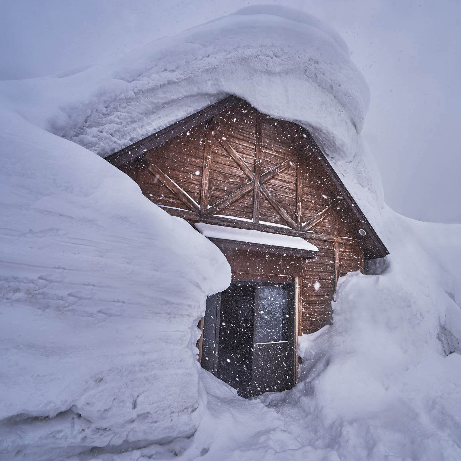 Hakkoda mountain in heavy snowfall, Aomori Prefecture, Japan = Shutterstock 8