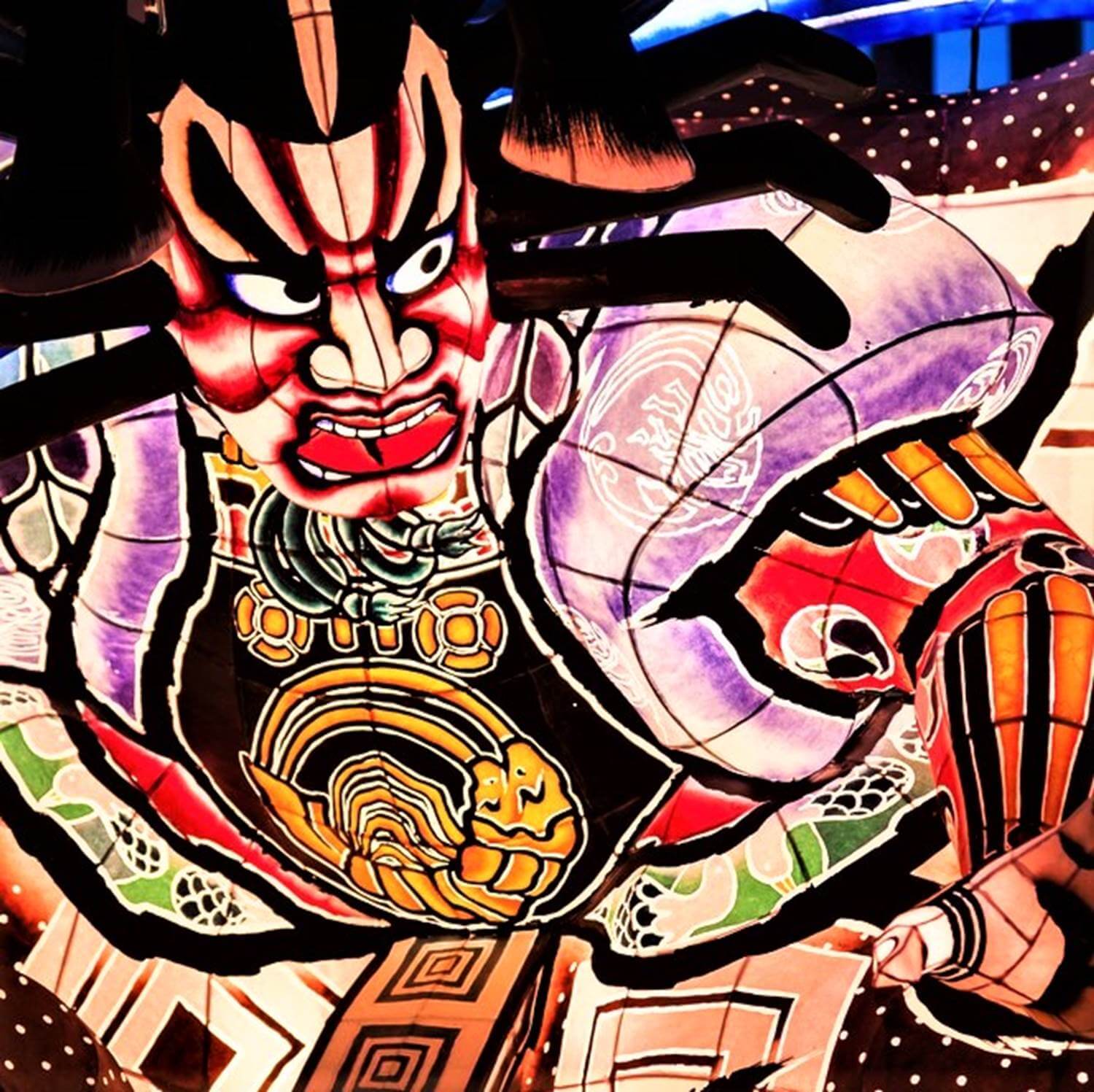 In Aomori City, a parade to pull huge lantern floats called "Nebuta" is held = Shutterstock
