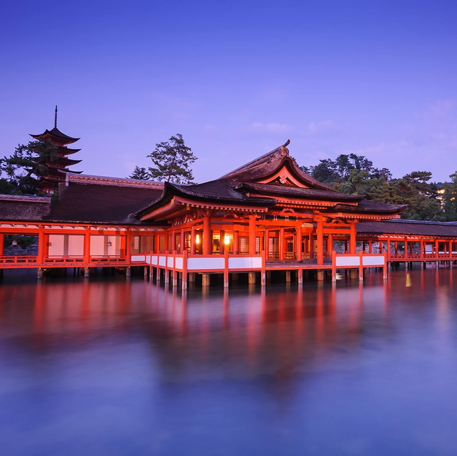 Itsukushima Shrine on Miyajima Island = AdobeStock 3