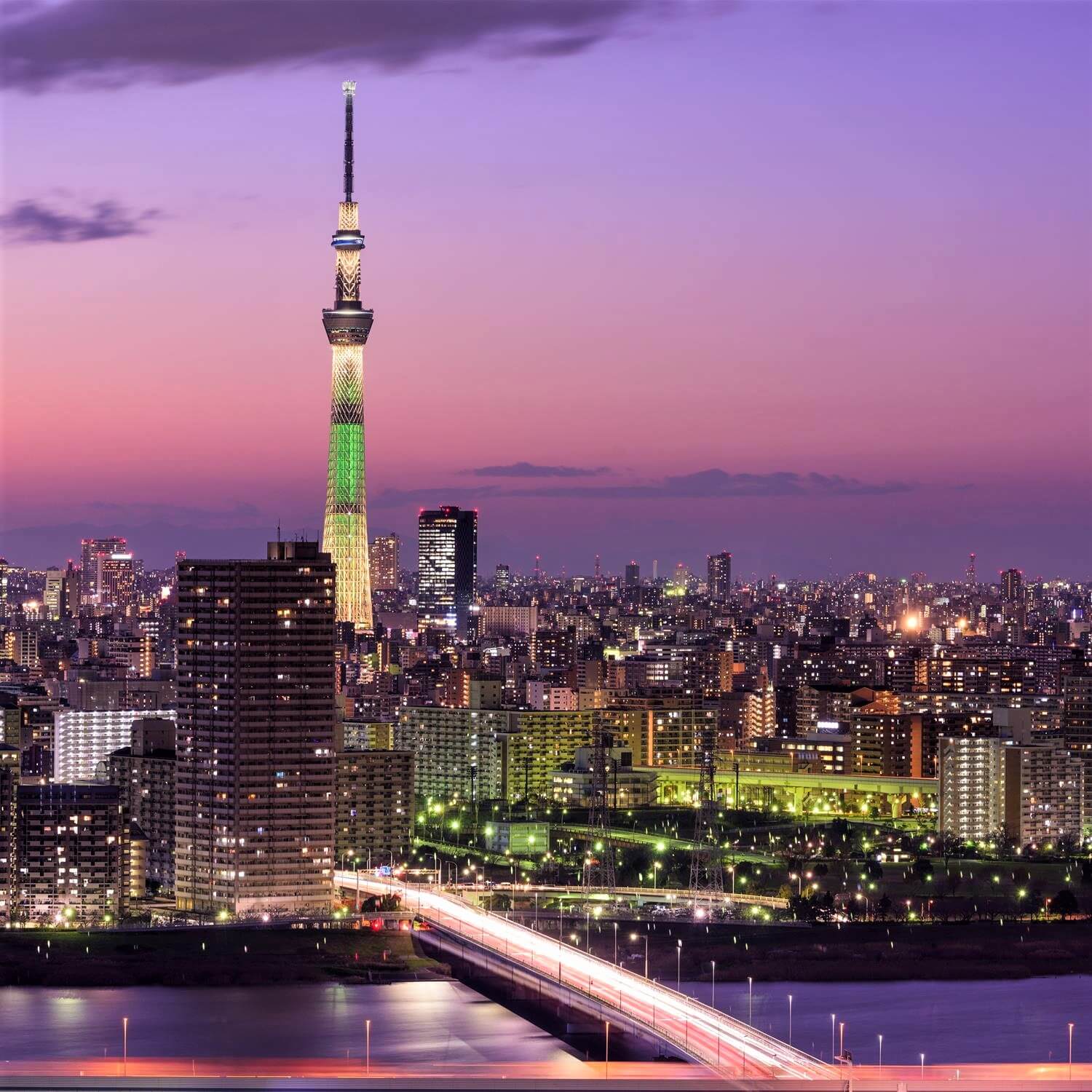 Lighting design in Japan: Tokyo Skytree = Shutterstock 3