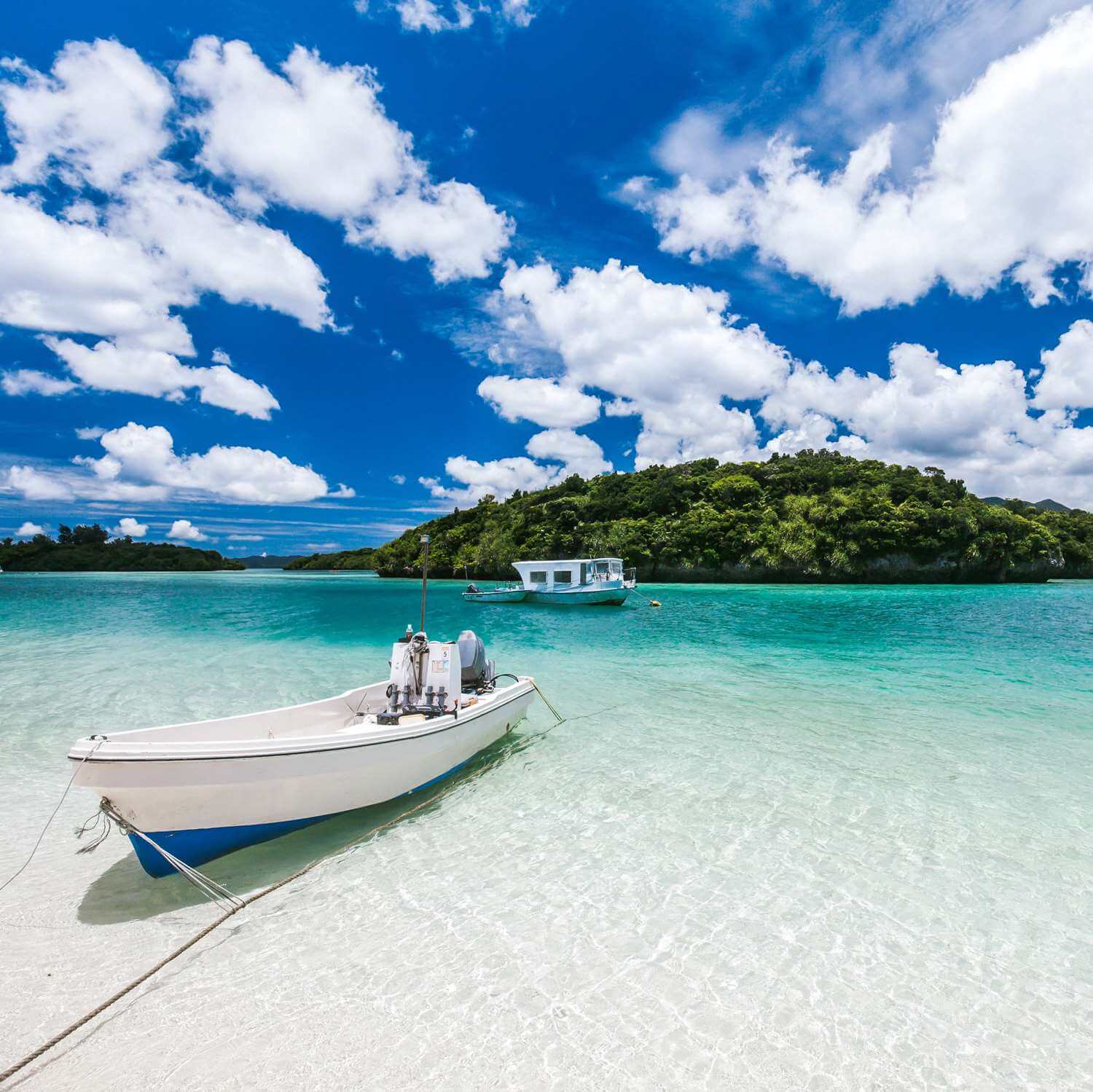 The Clear Sea of Ishigaki Island, Okinawa = Shutterstock