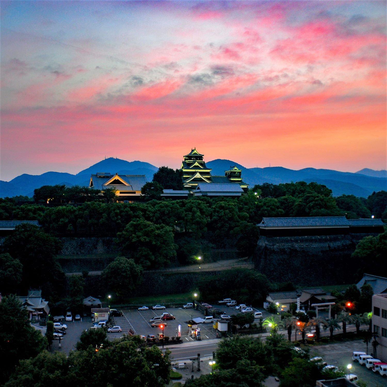 Kumamoto Castle in Kyushu, Japan = AdobeStock 10