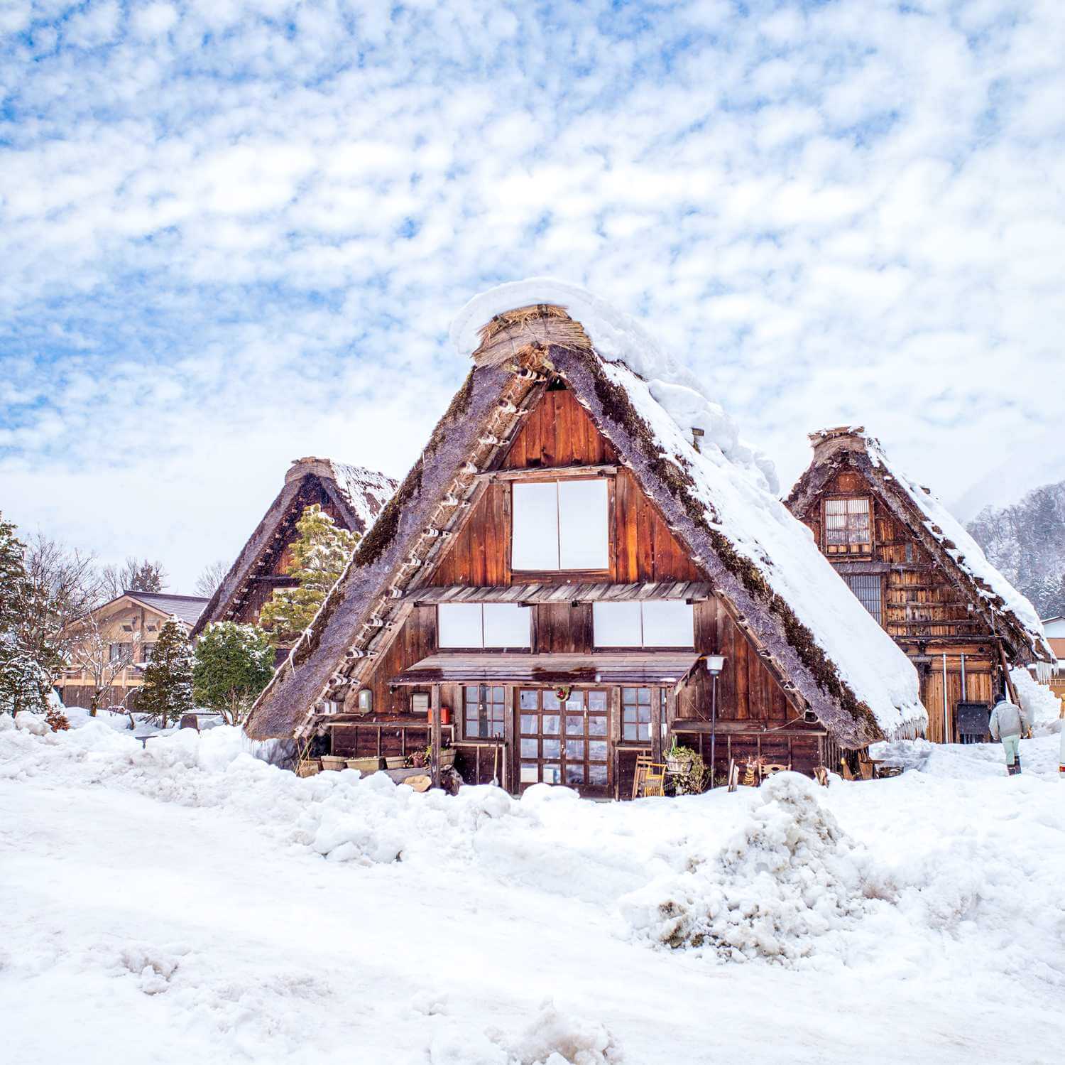 Shirakawago in winter = Shutterstock 0