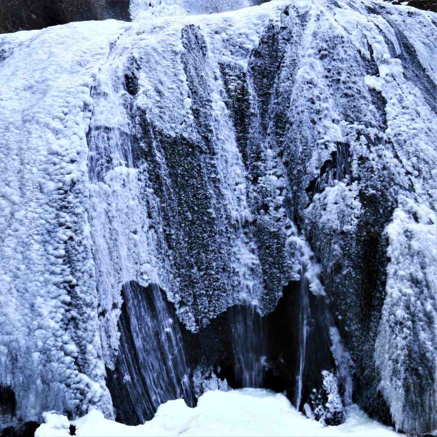 Fukunoda-no-Taki (Fukuda Waterfall ) frozen in winter = AdobeStock 9