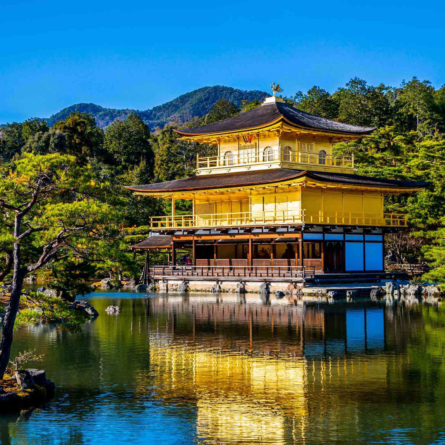 Kinkakuji Temple in Kyoto, Japan = Shutterstock 3