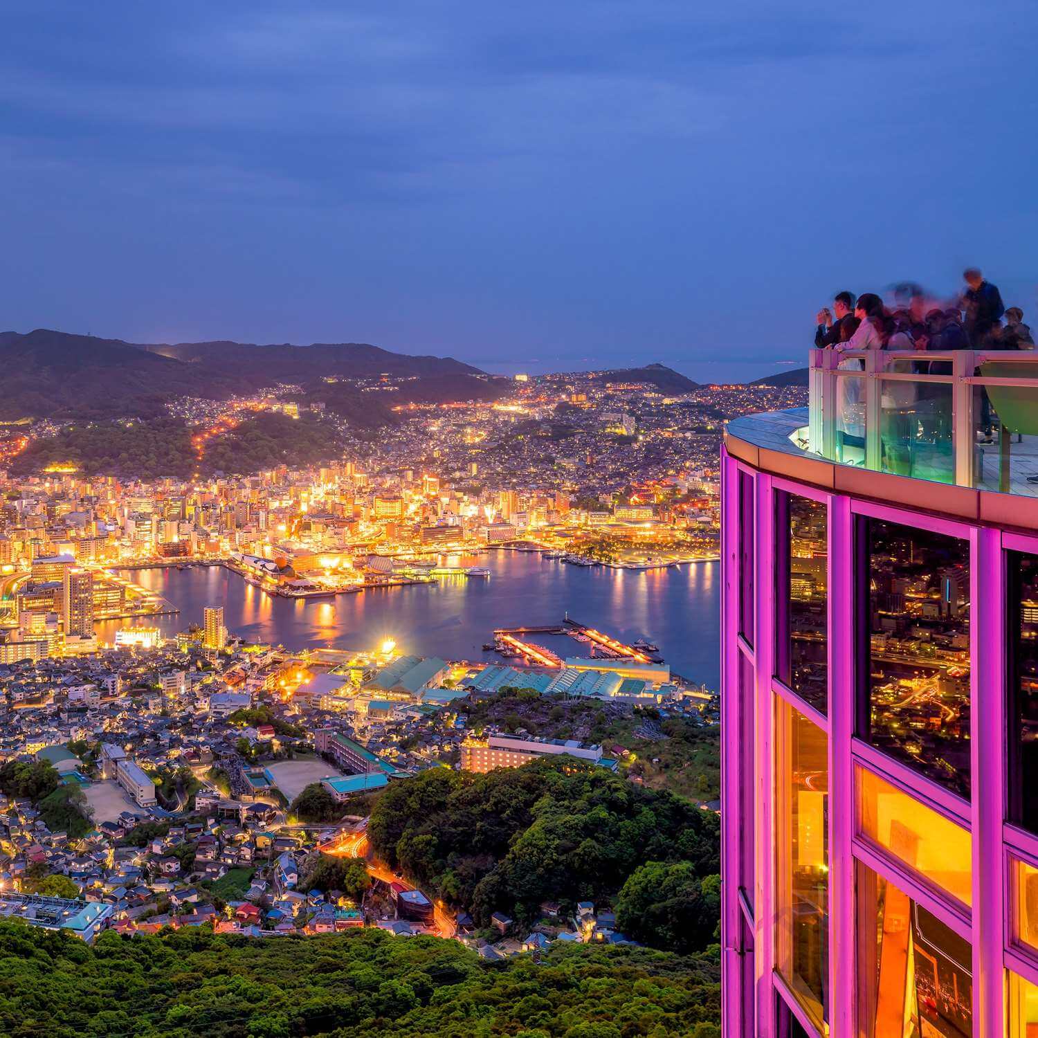 Nagasaki City, Kyushu, Japan = Shutterstock 9