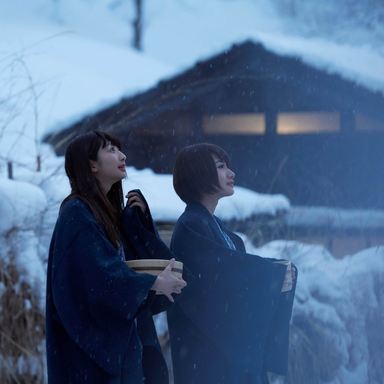 Photos: Yukimi-Buro -Enjoy a hot spring with a snowy view