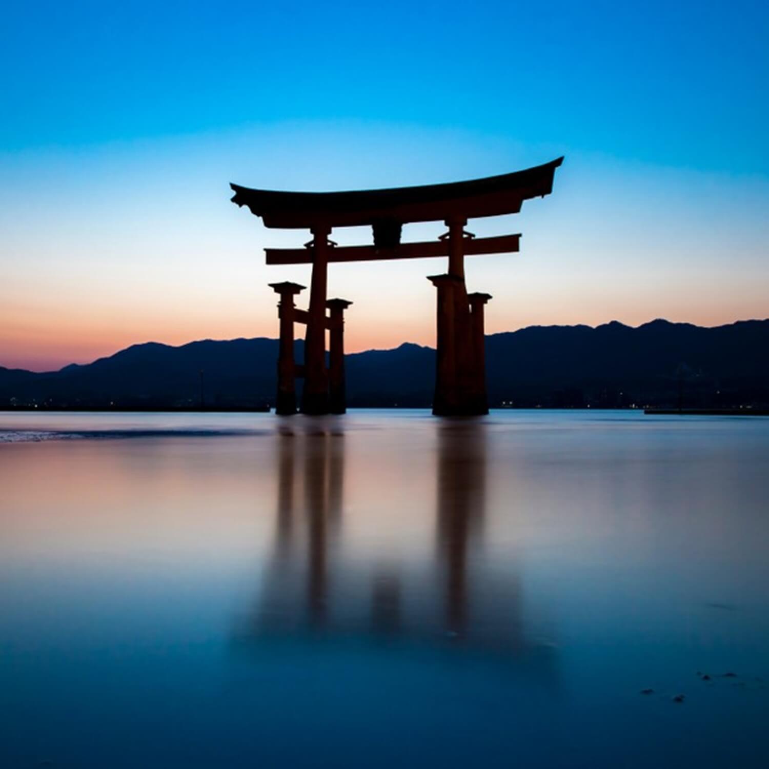 Itsukushima Shrine in Miyajima, Hiroshima Prefecture