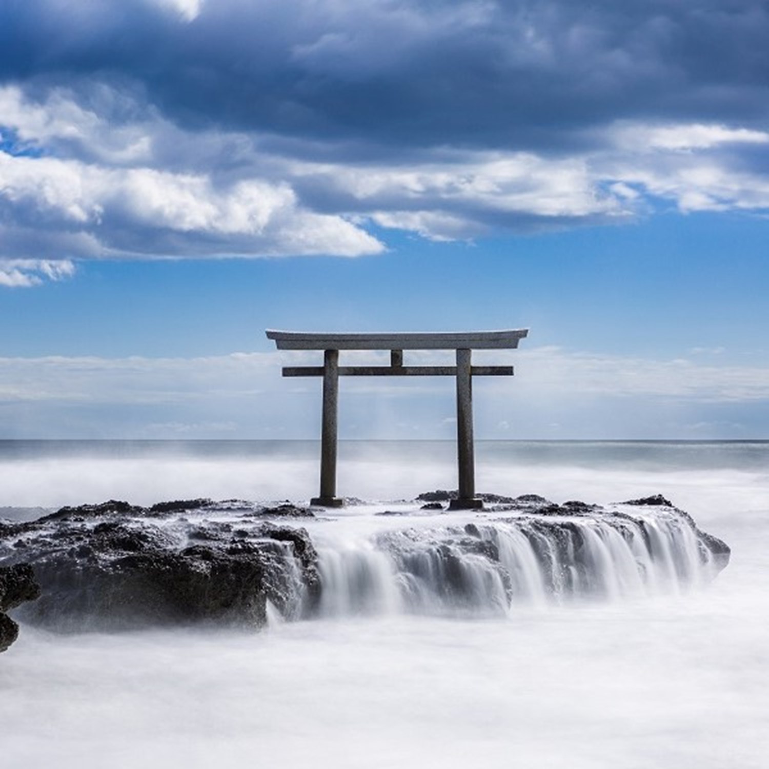"Kamiiso no Torii Gate" at Oarai-Isosaki Jinja Shrine, Ibaraki Prefecture 4