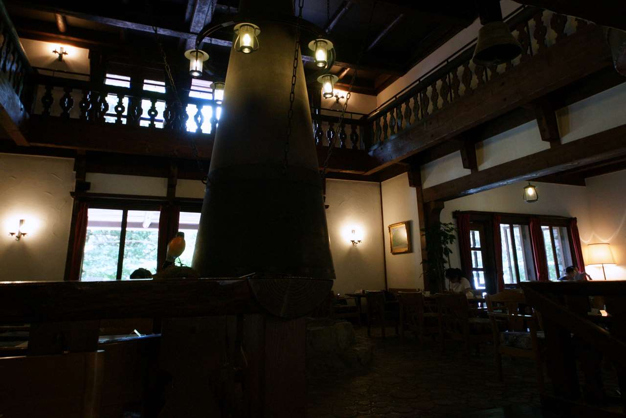 Kamikochi Imperial Hotel has a beautiful interior, Nagano Prefecture, Japan = Shutterstock