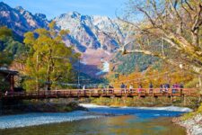 Sightseeing scenery that simply shows the weather in Nagano in October1