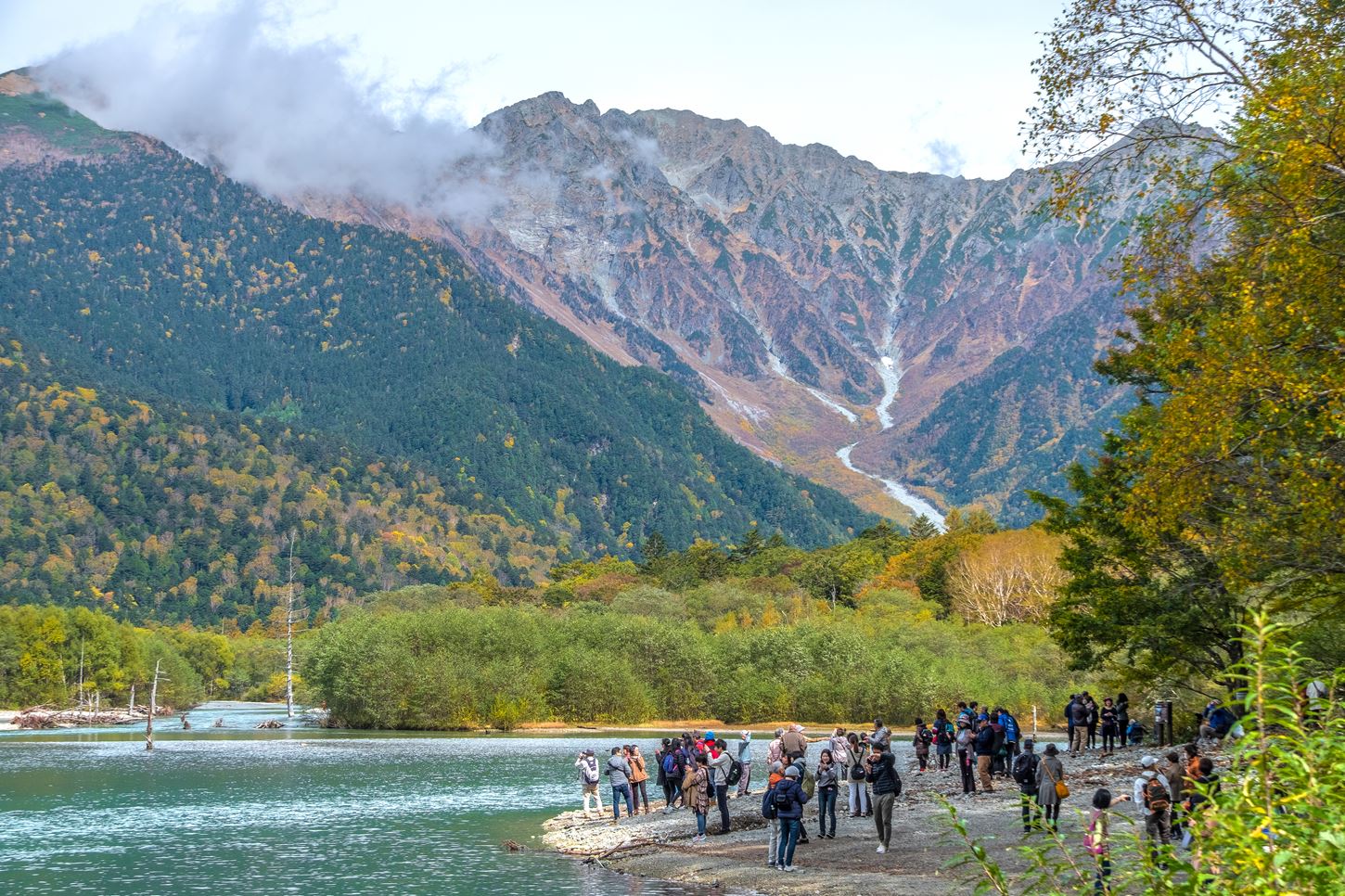 Sightseeing scenery that simply shows the weather in Nagano in October6