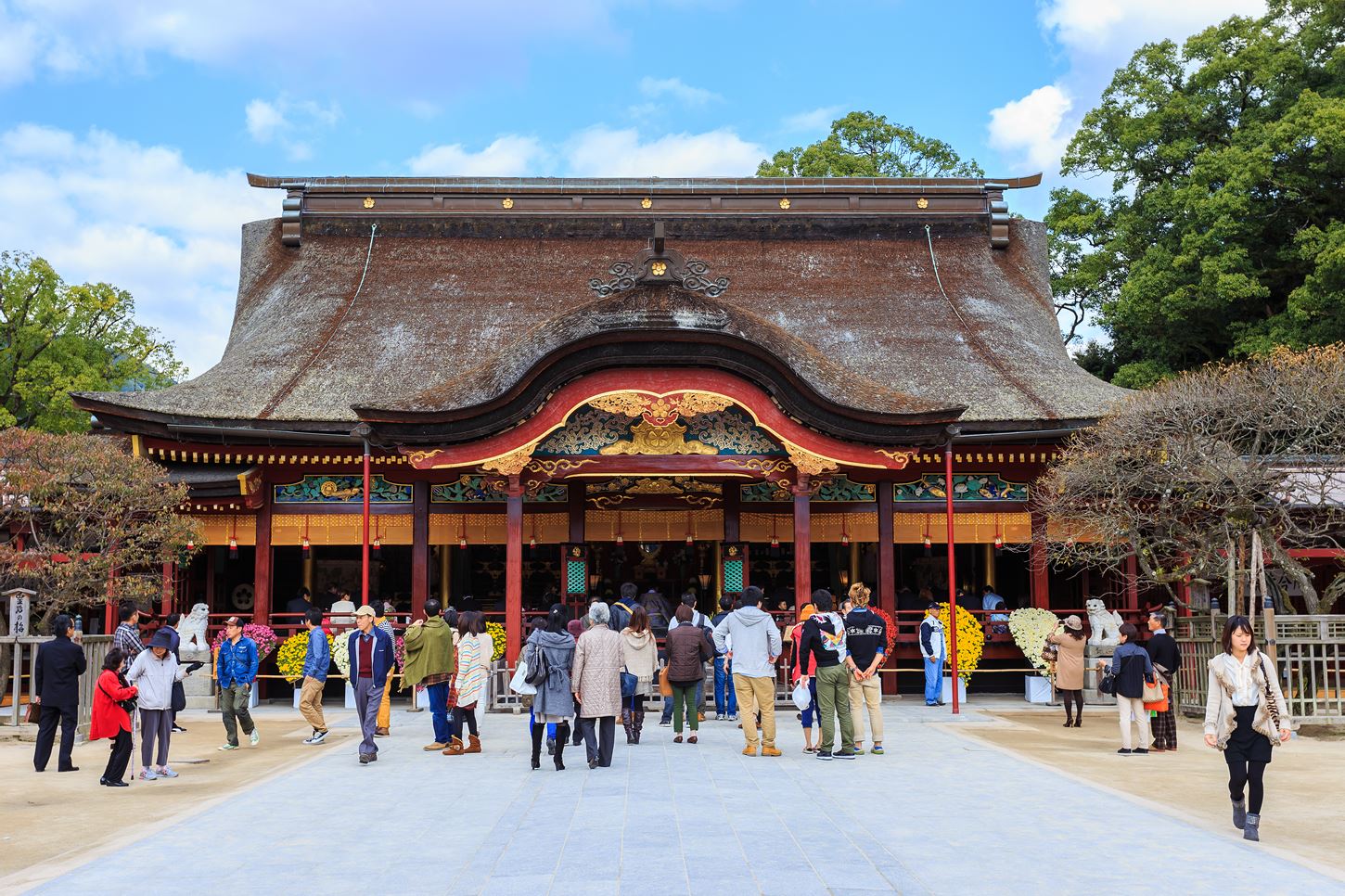 Dazaifu shrine in Fukuoka, Japan = Shutterstock